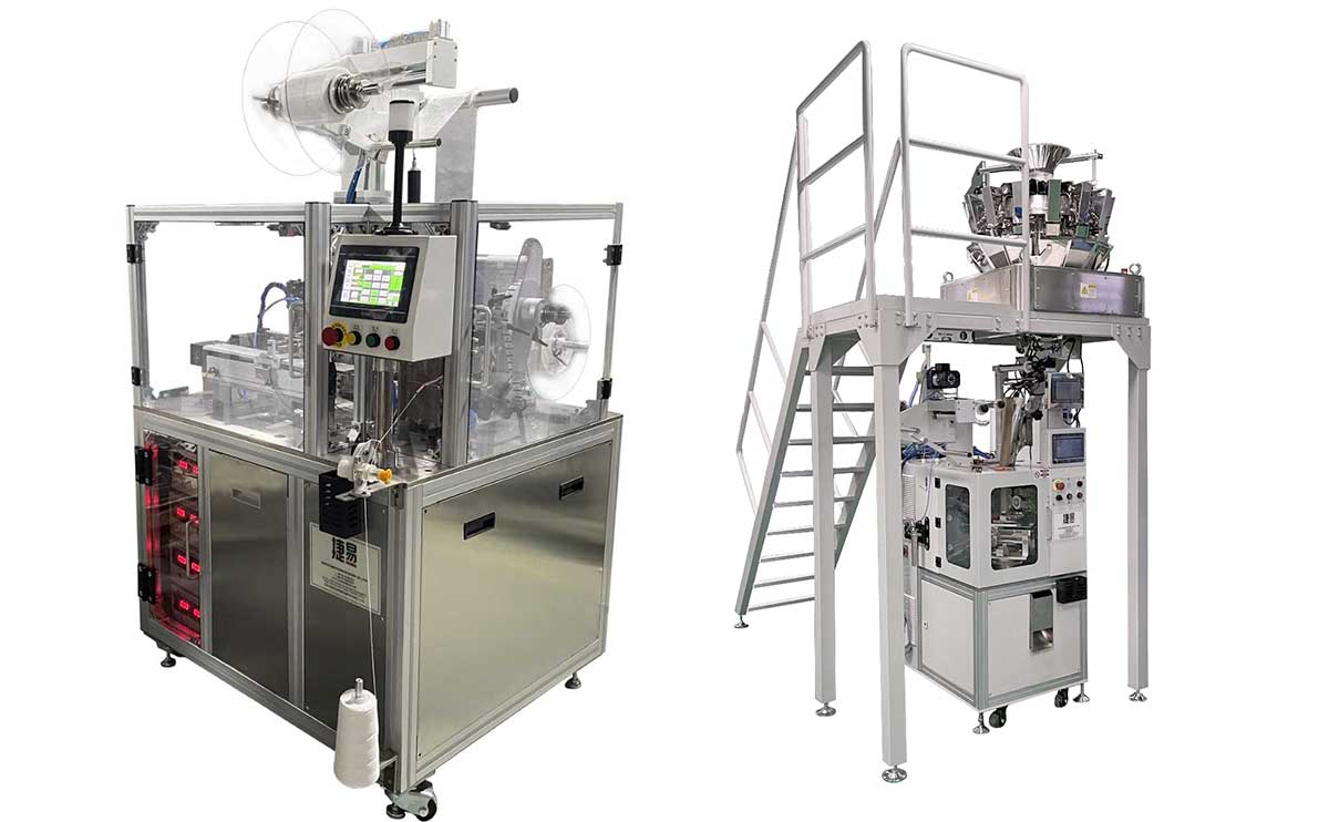Tea packing machines responsible for high speed packing with One Earth® Co-Packing/Start-up Services